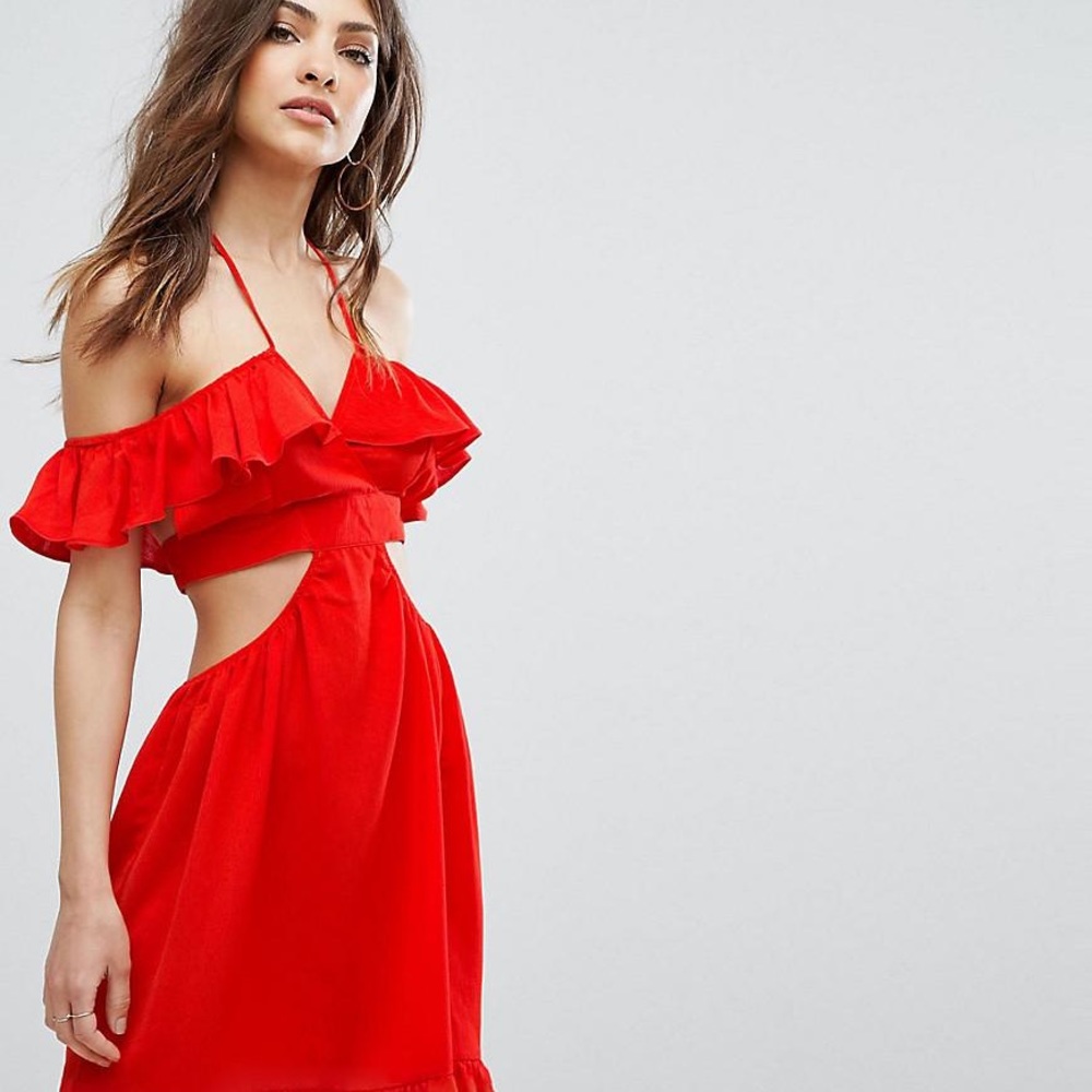 NWT Missguided cutout dress